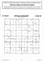 Devillo Township Directory Map, Richland County 2007